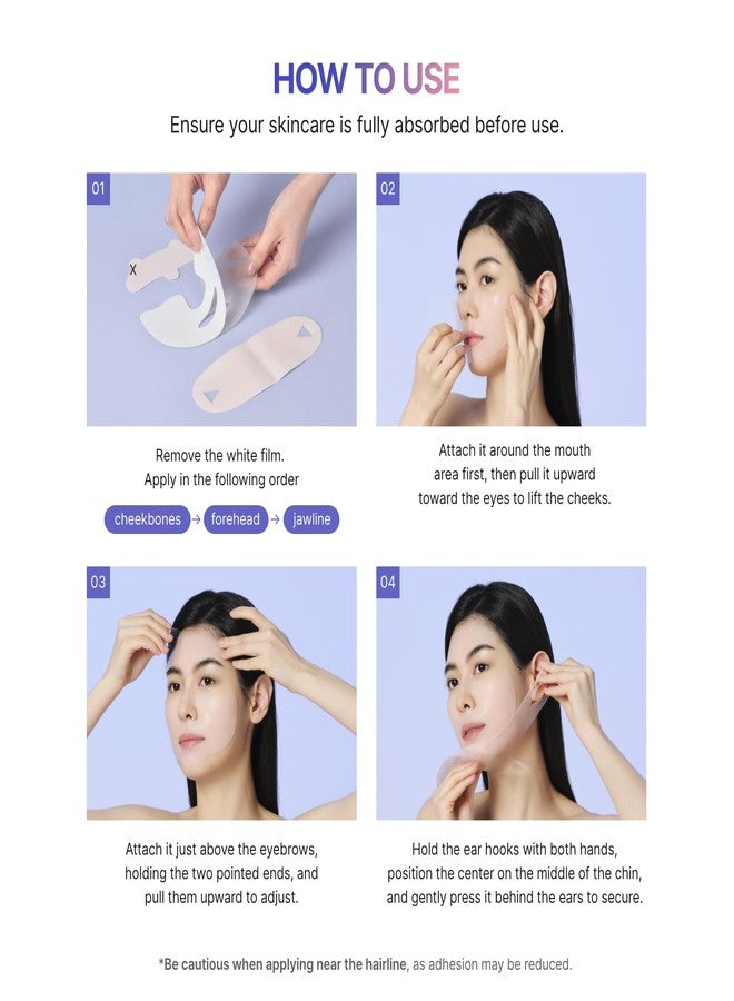 MEDITHERAPY Tension Up Mask 5EA - Korean Collagen Face V Line Lifting Mask - Hydrating Firming & Skin Tightening for Sharp & Sculpted Contour Double Chin Reducer - Matrixyl & Peptide Gel Facial Mask - Image 3